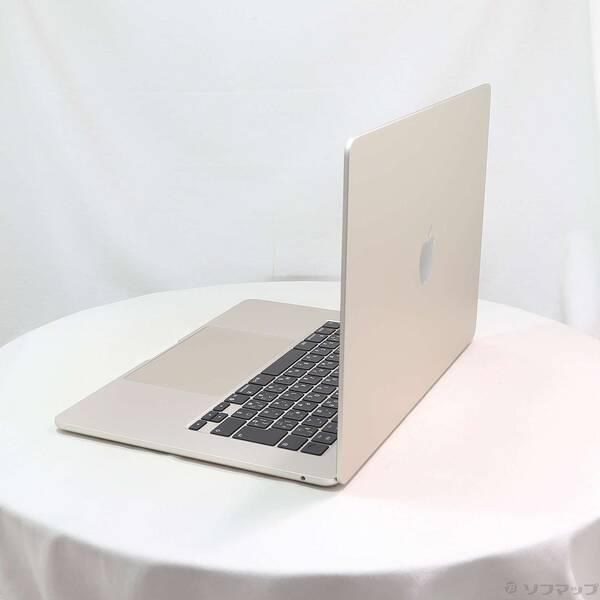 〔中古〕Apple(アップル) MacBook Air 15.3-inch Early-2025 MW1K3J／A Apple M4 10コアCPU_10コアGPU 16GB SSD512GB スターライト 〔26.3 Tahoe〕〔262-ud〕 |  | 01