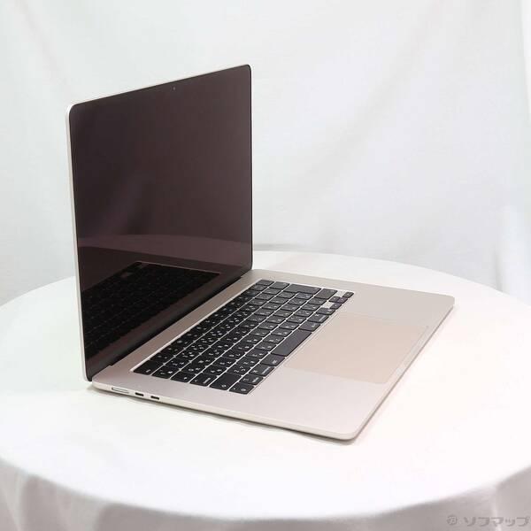 〔中古〕Apple(アップル) MacBook Air 15.3-inch Early-2025 MW1K3J／A Apple M4 10コアCPU_10コアGPU 16GB SSD512GB スターライト 〔26.3 Tahoe〕〔262-ud〕 |  | 03