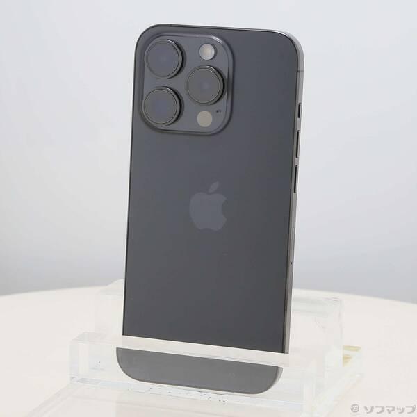 〔中古〕Apple(アップル) iPhone15 Pro 256GB ブラックチタニウム MTUC3J／A SIMフリー〔262-ud〕 | 