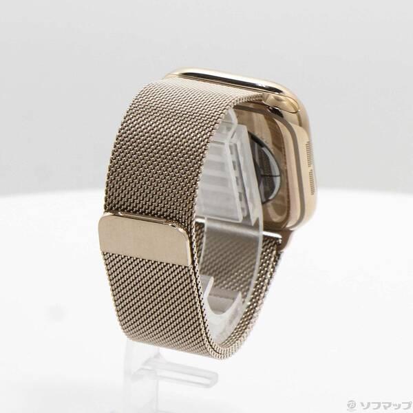 〔中古〕Apple(アップル) Apple Watch Series 10 GPS + Cellular 42mm ゴールドチタニウムケース ゴールドミラネーゼループ〔297-ud〕 |  | 02