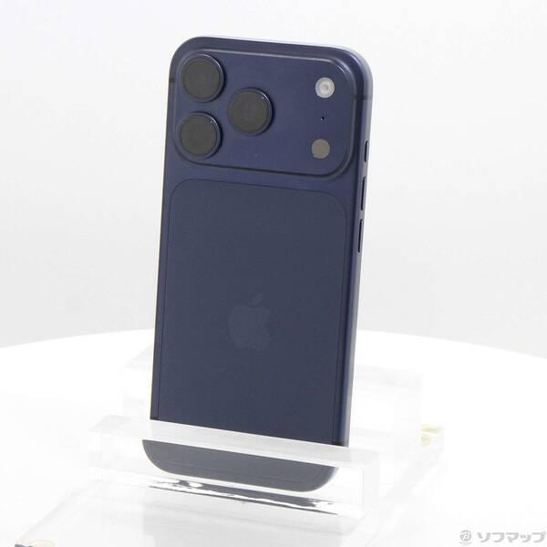 〔中古〕Apple(アップル) iPhone17 Pro 256GB ディープブルー MG874J／A SIMフリー〔349-ud〕 | 