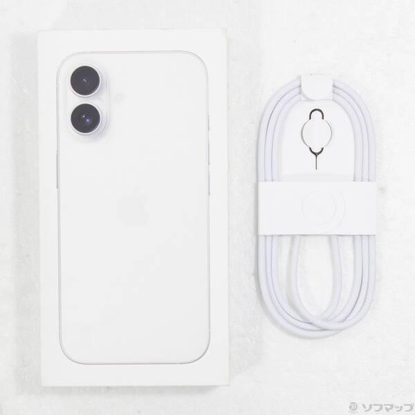 〔中古〕Apple(アップル) iPhone16 128GB ホワイト MYDR3J／A SIMフリー〔295-ud〕 |  | 04