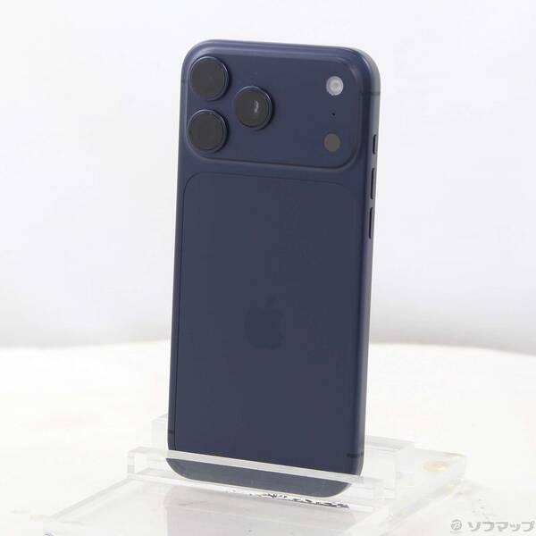 〔中古〕Apple(アップル) iPhone17 Pro Max 2TB ディープブルー MFYL4J／A SIMフリー〔297-ud〕 | 