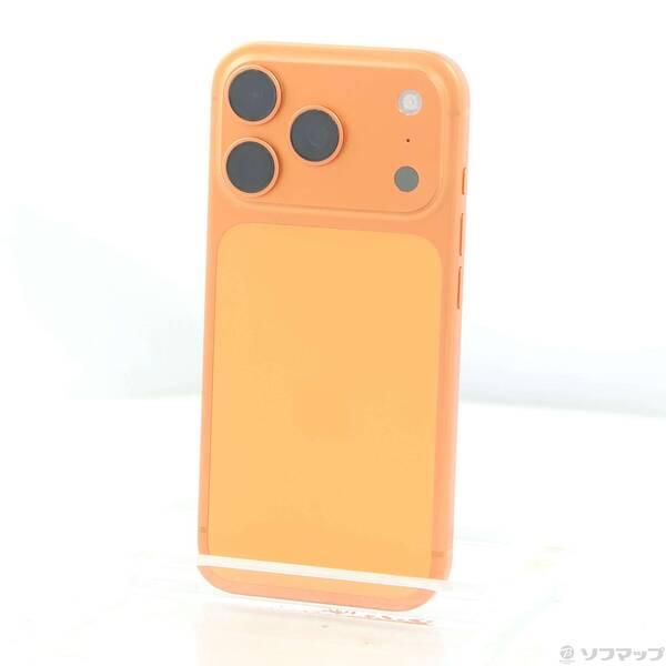 〔中古〕Apple(アップル) iPhone17 Pro 256GB コズミックオレンジ MG864J／A SIMフリー〔348-ud〕 | 