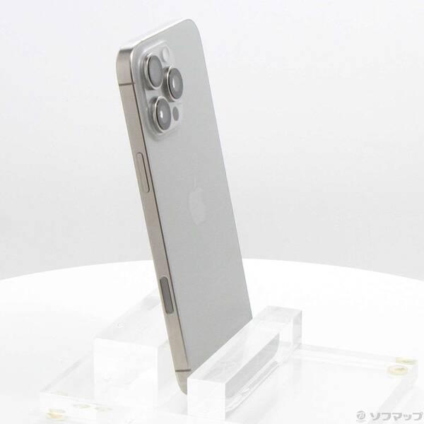 〔中古〕Apple(アップル) iPhone16 Pro Max 256GB ナチュラルチタニウム MYWK3J／A SIMフリー〔258-ud〕 |  | 03