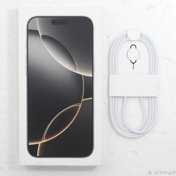 〔中古〕Apple(アップル) iPhone16 Pro Max 256GB ナチュラルチタニウム MYWK3J／A SIMフリー〔258-ud〕 |  | 04