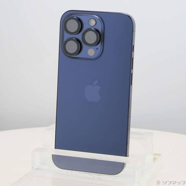 〔中古〕Apple(アップル) iPhone15 Pro 256GB ブルーチタニウム MTUG3J／A SIMフリー〔258-ud〕 | 
