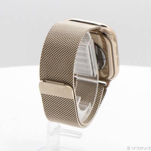 〔中古〕Apple(アップル) Apple Watch Series 10 GPS + Cellular 42mm ゴールドチタニウムケース ゴールドミラネーゼループ〔344-ud〕 |  | 02