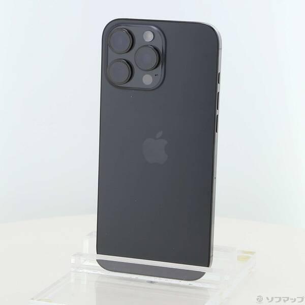 〔中古〕Apple(アップル) iPhone16 Pro Max 256GB ブラックチタニウム MYWG3J／A SIMフリー〔269-ud〕 | 