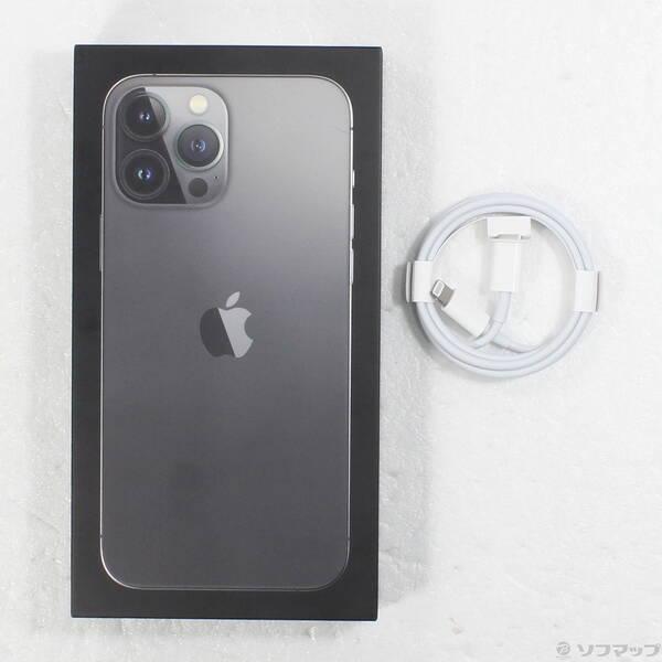 〔中古〕Apple(アップル) iPhone13 Pro Max 256GB グラファイト MLJ83J／A SIMフリー〔198-ud〕 |  | 04