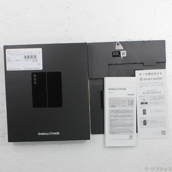〔中古〕SAMSUNG(サムスン) Galaxy Z Fold5 1TB ファントムブラック SCG22 au SIMフリー〔258-ud〕 |  | 04