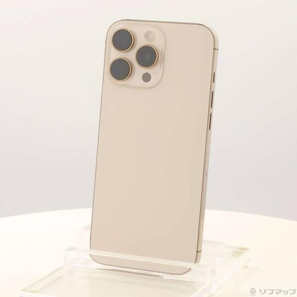 〔中古〕Apple(アップル) iPhone16 Pro Max 512GB デザートチタニウム MYWN3J／A SIMフリー〔269-ud〕 | 