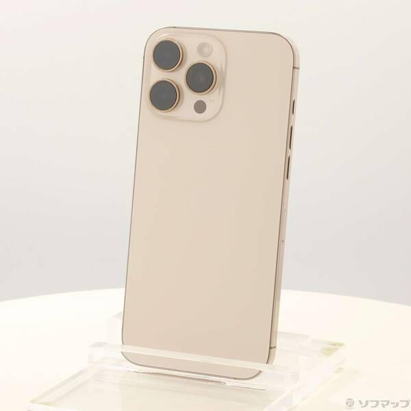 〔中古〕Apple(アップル) iPhone16 Pro Max 1TB デザートチタニウム MYWT3J／A SIMフリー〔269-ud〕 | 