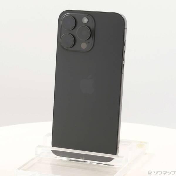 〔中古〕Apple(アップル) iPhone15 Pro Max 256GB ブラックチタニウム MU6P3J／A SIMフリー〔198-ud〕 | 