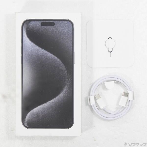 〔中古〕Apple(アップル) iPhone15 Pro Max 256GB ブラックチタニウム MU6P3J／A SIMフリー〔198-ud〕 |  | 04