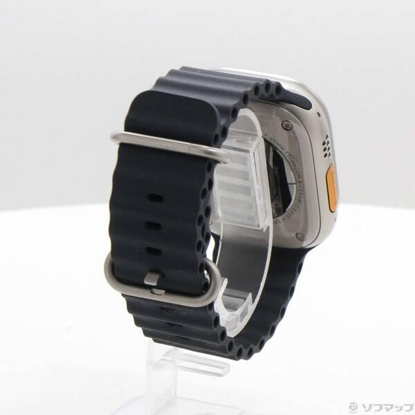 〔中古〕Apple(アップル) Apple Watch Ultra GPS + Cellular 49mm チタニウムケース ミッドナイトオーシャンバンド〔349-ud〕 |  | 02