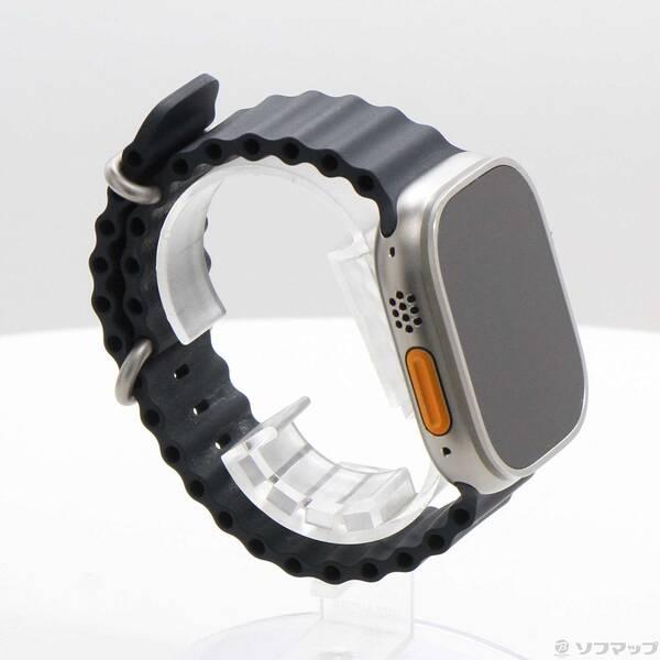 〔中古〕Apple(アップル) Apple Watch Ultra GPS + Cellular 49mm チタニウムケース ミッドナイトオーシャンバンド〔349-ud〕 |  | 03