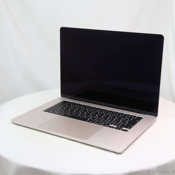 〔中古〕Apple(アップル) MacBook Air 15.3-inch Early-2026 MDVD4J／A Apple M5 10コアCPU_10コアGPU 16GB SSD512GB スターライト 〔26.3 Tahoe〕〔368-ud〕 | 