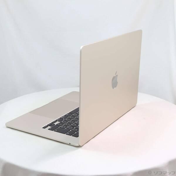 〔中古〕Apple(アップル) MacBook Air 15.3-inch Early-2026 MDVD4J／A Apple M5 10コアCPU_10コアGPU 16GB SSD512GB スターライト 〔26.3 Tahoe〕〔368-ud〕 |  | 01