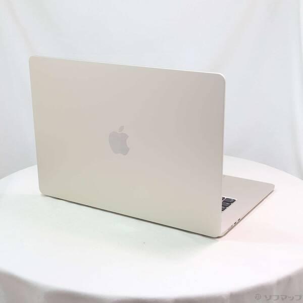 〔中古〕Apple(アップル) MacBook Air 15.3-inch Early-2026 MDVD4J／A Apple M5 10コアCPU_10コアGPU 16GB SSD512GB スターライト 〔26.3 Tahoe〕〔368-ud〕 |  | 02