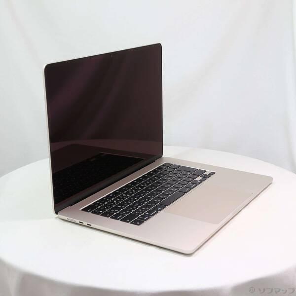 〔中古〕Apple(アップル) MacBook Air 15.3-inch Early-2026 MDVD4J／A Apple M5 10コアCPU_10コアGPU 16GB SSD512GB スターライト 〔26.3 Tahoe〕〔368-ud〕 |  | 03