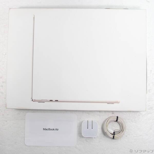 〔中古〕Apple(アップル) MacBook Air 15.3-inch Early-2026 MDVD4J／A Apple M5 10コアCPU_10コアGPU 16GB SSD512GB スターライト 〔26.3 Tahoe〕〔368-ud〕 |  | 04