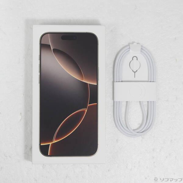 〔中古〕Apple(アップル) iPhone16 Pro Max 256GB デザートチタニウム MYWJ3J／A SIMフリー〔348-ud〕 |  | 04