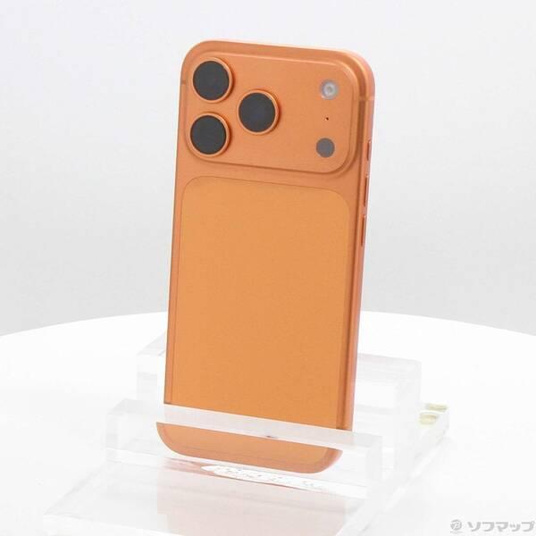 〔中古〕Apple(アップル) iPhone17 Pro 256GB コズミックオレンジ MG864J／A SIMフリー〔377-ud〕 | 