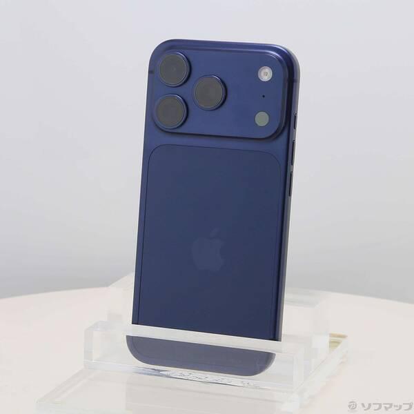 〔中古〕Apple(アップル) iPhone17 Pro 512GB ディープブルー MG8C4J／A SIMフリー〔344-ud〕 | 