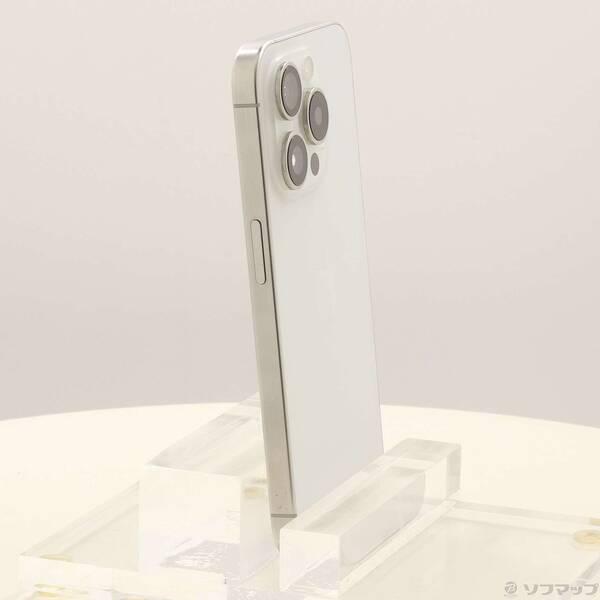 〔中古〕Apple(アップル) iPhone15 Pro 128GB ホワイトチタニウム MTU83J／A SIMフリー〔276-ud〕 |  | 03