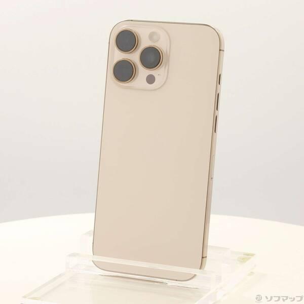 〔中古〕Apple(アップル) iPhone16 Pro Max 512GB デザートチタニウム MYWN3J／A SIMフリー〔348-ud〕 | 