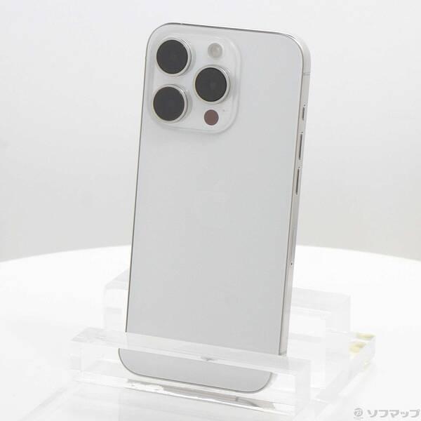 〔中古〕Apple(アップル) iPhone15 Pro 512GB ホワイトチタニウム MTUJ3J／A SIMフリー〔344-ud〕 | 