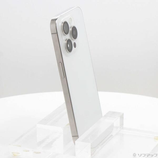 〔中古〕Apple(アップル) iPhone15 Pro 512GB ホワイトチタニウム MTUJ3J／A SIMフリー〔344-ud〕 |  | 03