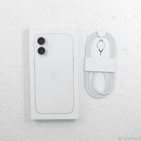 〔中古〕Apple(アップル) iPhone16 128GB ホワイト MYDR3J／A SIMフリー〔262-ud〕 |  | 04