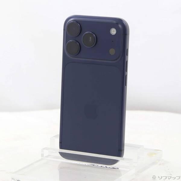 〔中古〕Apple(アップル) iPhone17 Pro 1TB ディープブルー MG8F4J／A SIMフリー〔262-ud〕 | 