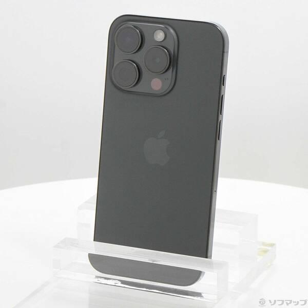 〔中古〕Apple(アップル) iPhone15 Pro 256GB ブラックチタニウム MTUC3J／A SIMフリー〔276-ud〕 | 