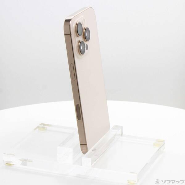 〔中古〕Apple(アップル) iPhone16 Pro 128GB デザートチタニウム MYMX3J／A SIMフリー〔368-ud〕 |  | 03