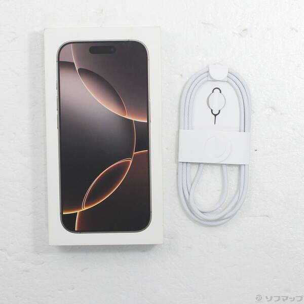 〔中古〕Apple(アップル) iPhone16 Pro 128GB デザートチタニウム MYMX3J／A SIMフリー〔368-ud〕 |  | 04