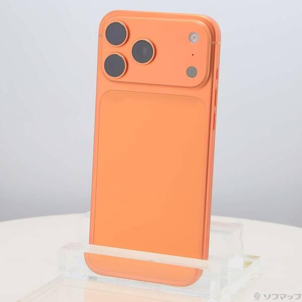 〔中古〕Apple(アップル) iPhone17 Pro Max 256GB コズミックオレンジ NFY94J／A SIMフリー〔348-ud〕 | 