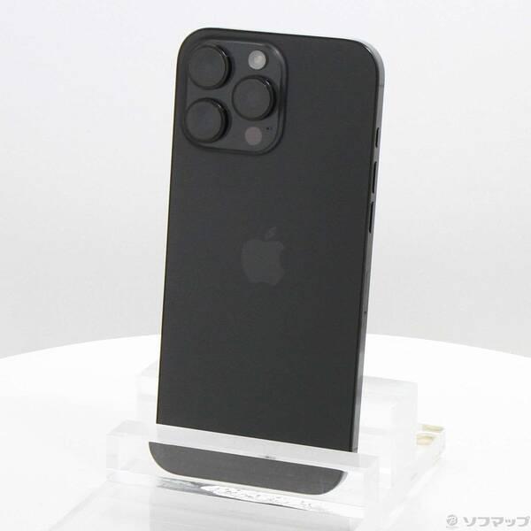 〔中古〕Apple(アップル) iPhone16 Pro Max 256GB ブラックチタニウム MYWG3J／A SIMフリー〔269-ud〕 | 