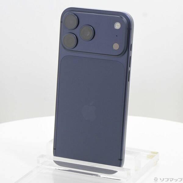 〔中古〕Apple(アップル) iPhone17 Pro Max 2TB ディープブルー MFYL4J／A SIMフリー〔368-ud〕 | 