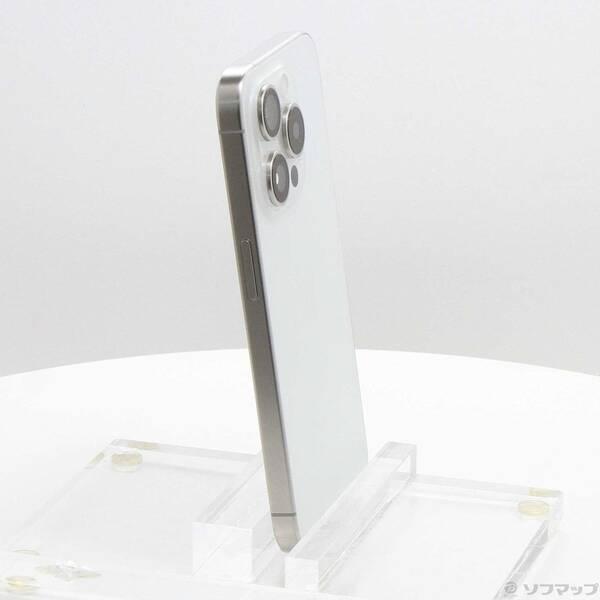 〔中古〕Apple(アップル) iPhone15 Pro 128GB ホワイトチタニウム MTU83J／A SIMフリー〔269-ud〕 |  | 03