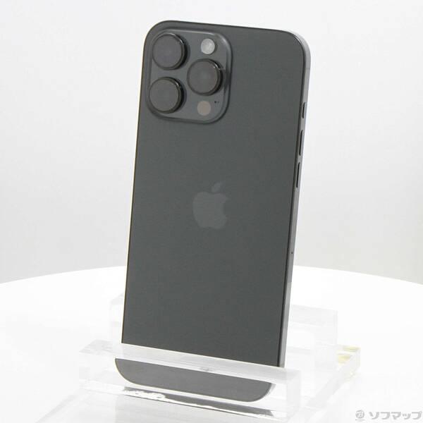 〔中古〕Apple(アップル) iPhone16 Pro Max 256GB ブラックチタニウム MYWG3J／A SIMフリー〔344-ud〕 | 