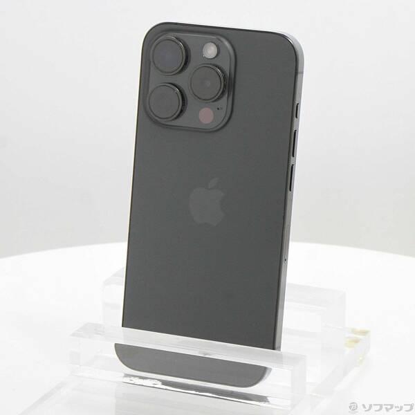 〔中古〕Apple(アップル) iPhone15 Pro 256GB ブラックチタニウム MTUC3J／A SIMフリー〔198-ud〕 | 