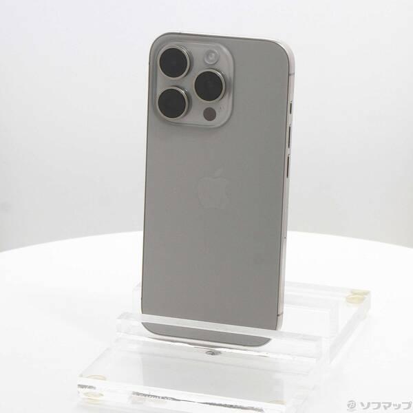 〔中古〕Apple(アップル) iPhone15 Pro 128GB ナチュラルチタニウム MTU93J／A SIMフリー〔276-ud〕 | 
