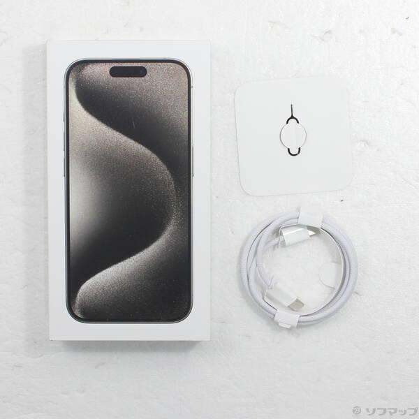 〔中古〕Apple(アップル) iPhone15 Pro 128GB ナチュラルチタニウム MTU93J／A SIMフリー〔276-ud〕 |  | 04