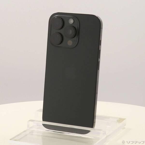 〔中古〕Apple(アップル) iPhone16 Pro 256GB ブラックチタニウム MYN03J／A SIMフリー〔258-ud〕 | 