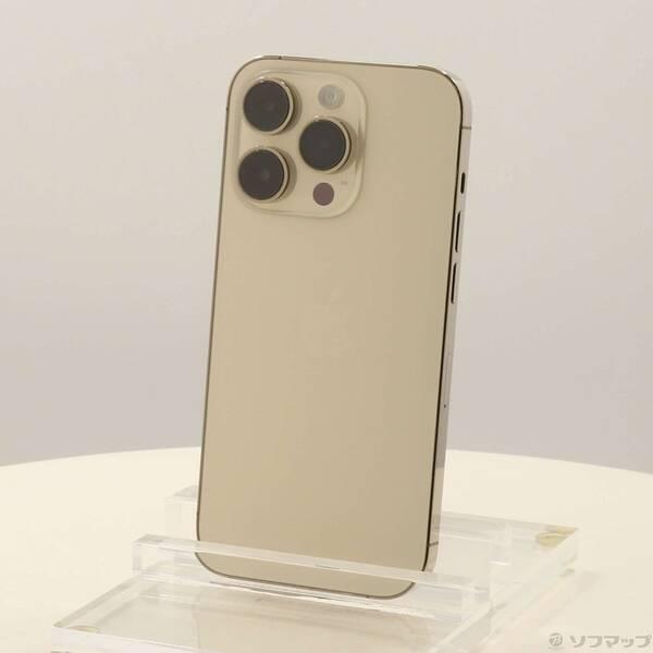 〔中古〕Apple(アップル) iPhone14 Pro 256GB ゴールド MQ173J／A SIMフリー〔269-ud〕 | 