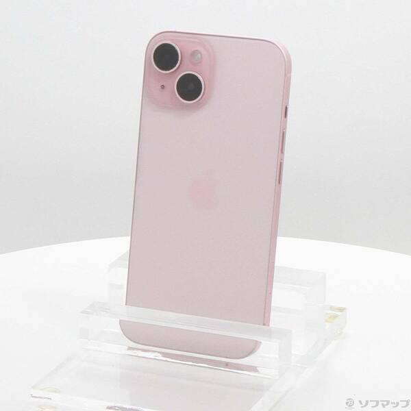 〔中古〕Apple(アップル) iPhone15 256GB ピンク NTMP3J／A SIMフリー〔348-ud〕 | 