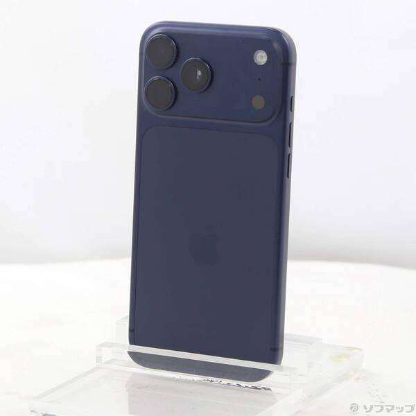 〔中古〕Apple(アップル) iPhone17 Pro Max 512GB ディープブルー MFYE4J／A SIMフリー〔348-ud〕 | 